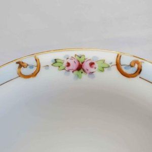 Vintage Meito China Oval Serving Dish Platter Pristine Condition